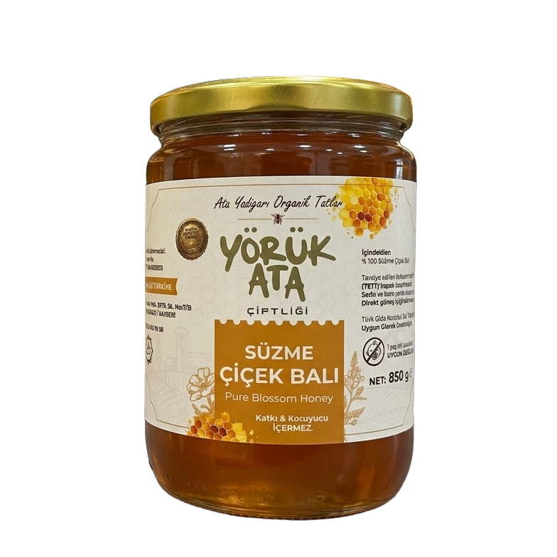 Süzme Çiçek Balı (850 g)