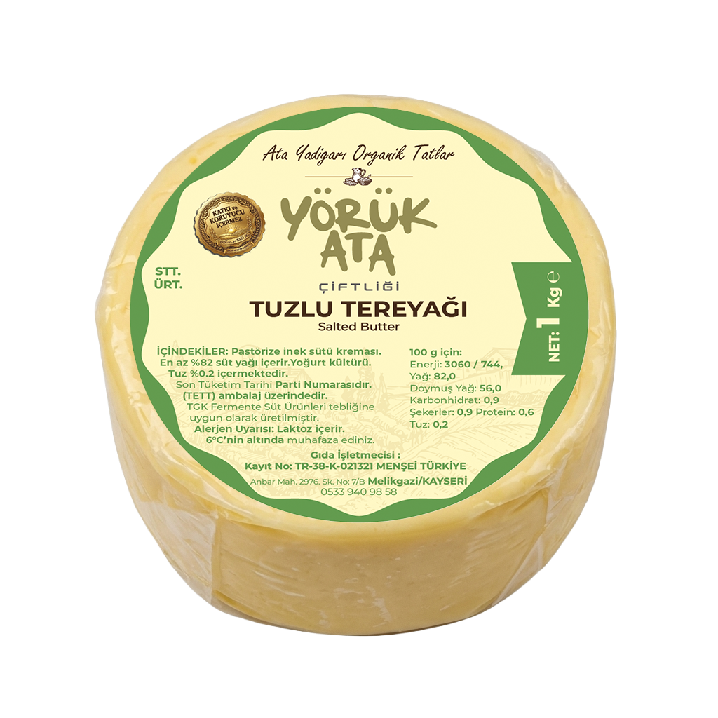 Tuzlu Tereyağı (1 kg)